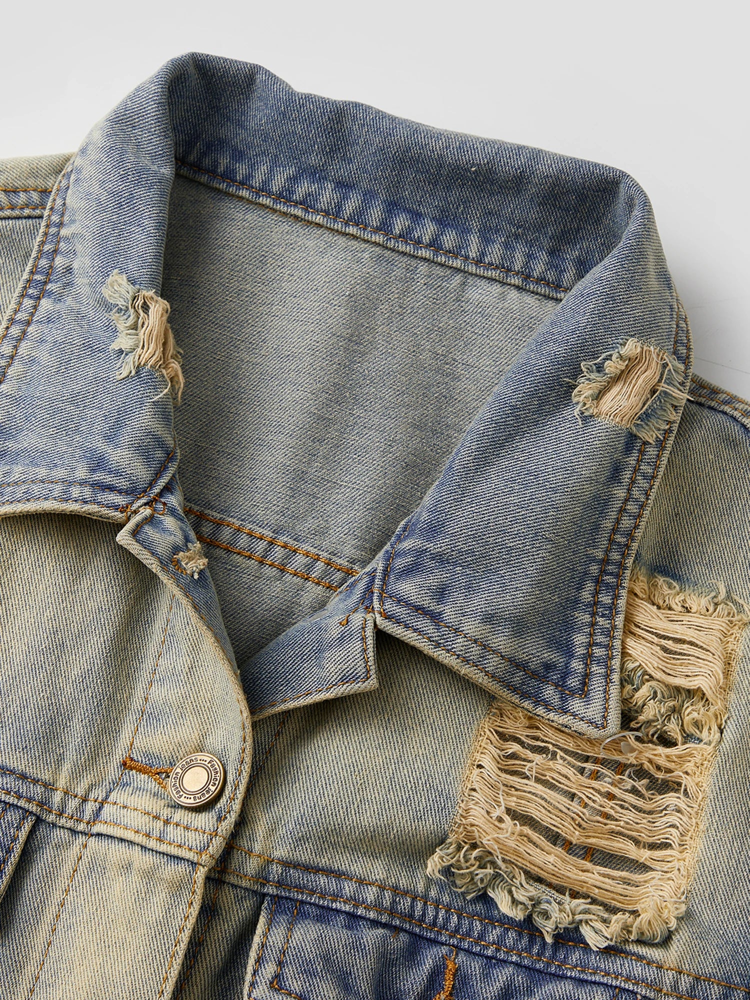 Unisex Vintage Denim Jacket