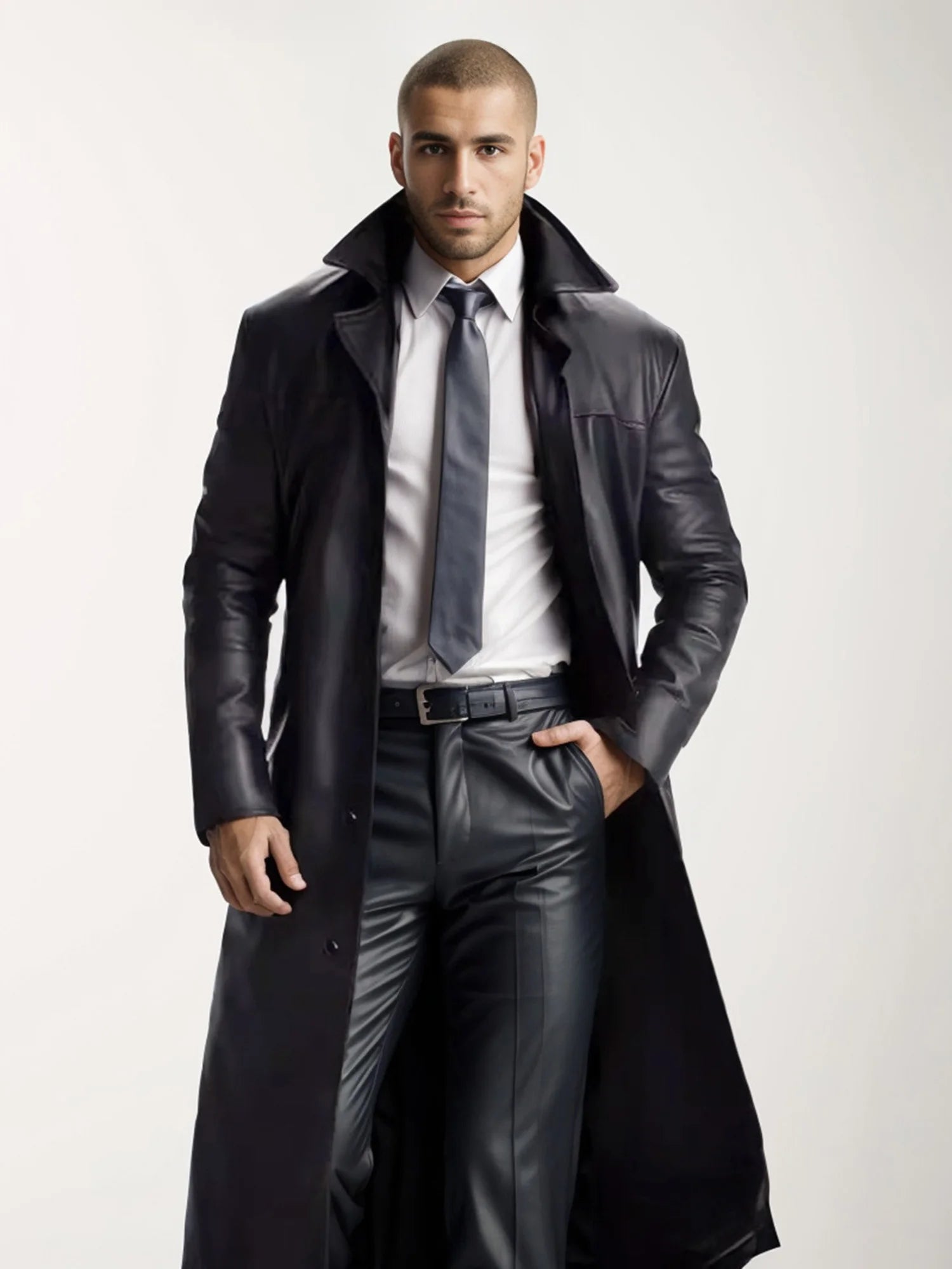Men’s Faux Leather Jacket