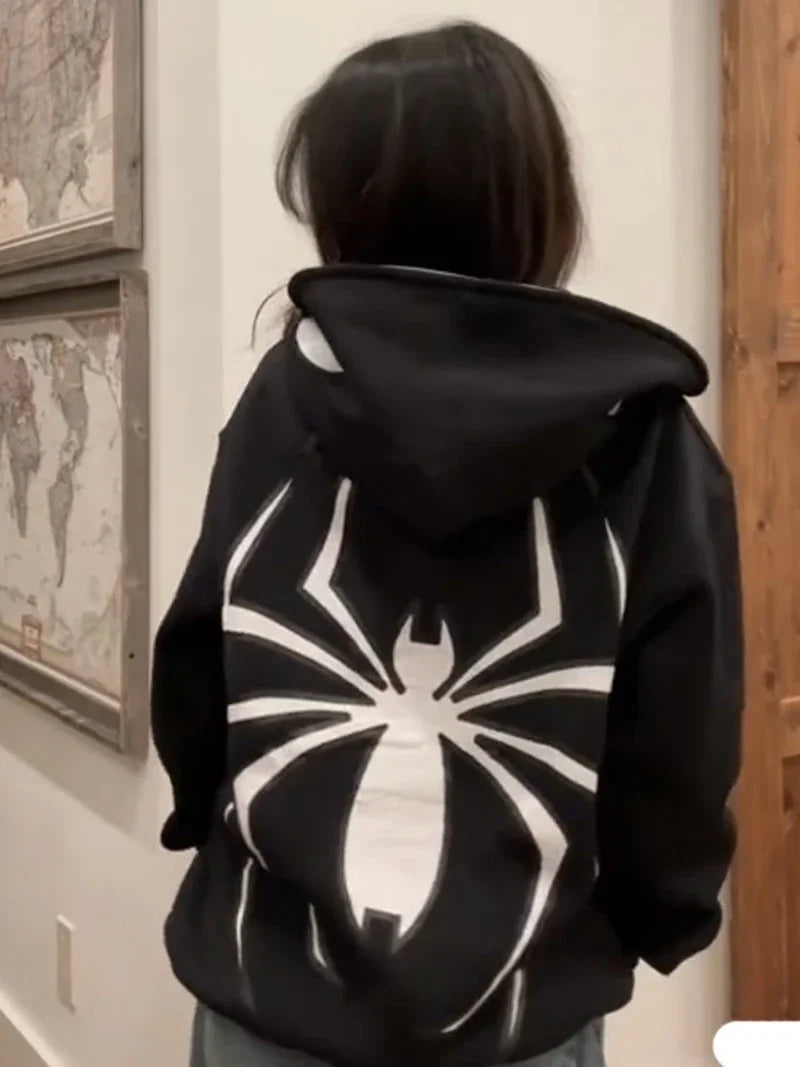 Graphic Zip Up Hoodie