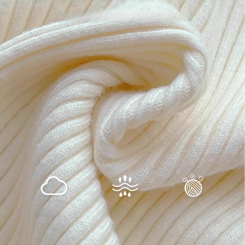 Slim Turtleneck Knit Sweater