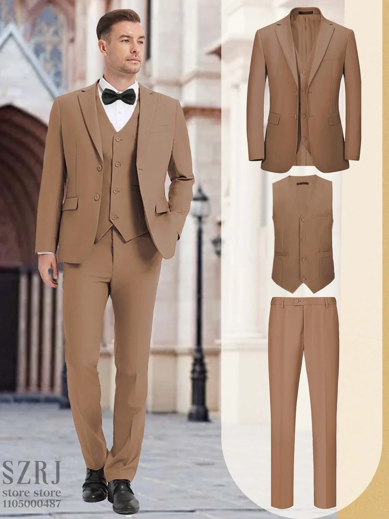Two Button Suit Set