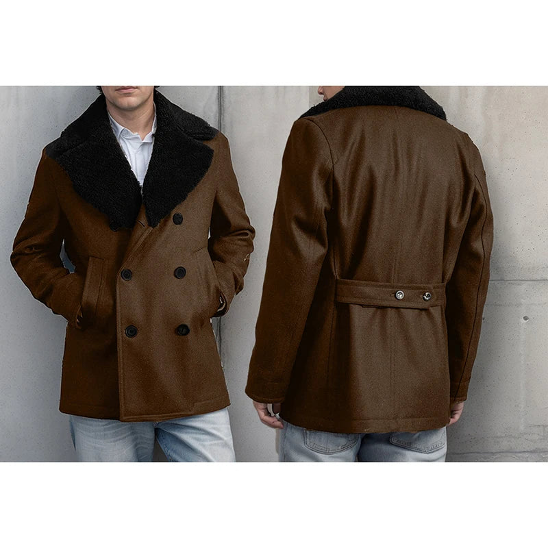 Men's Wool Pea Coat