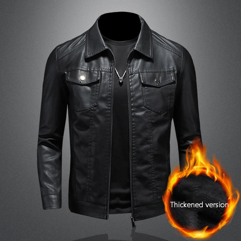 Men’s PU Leather Jacket