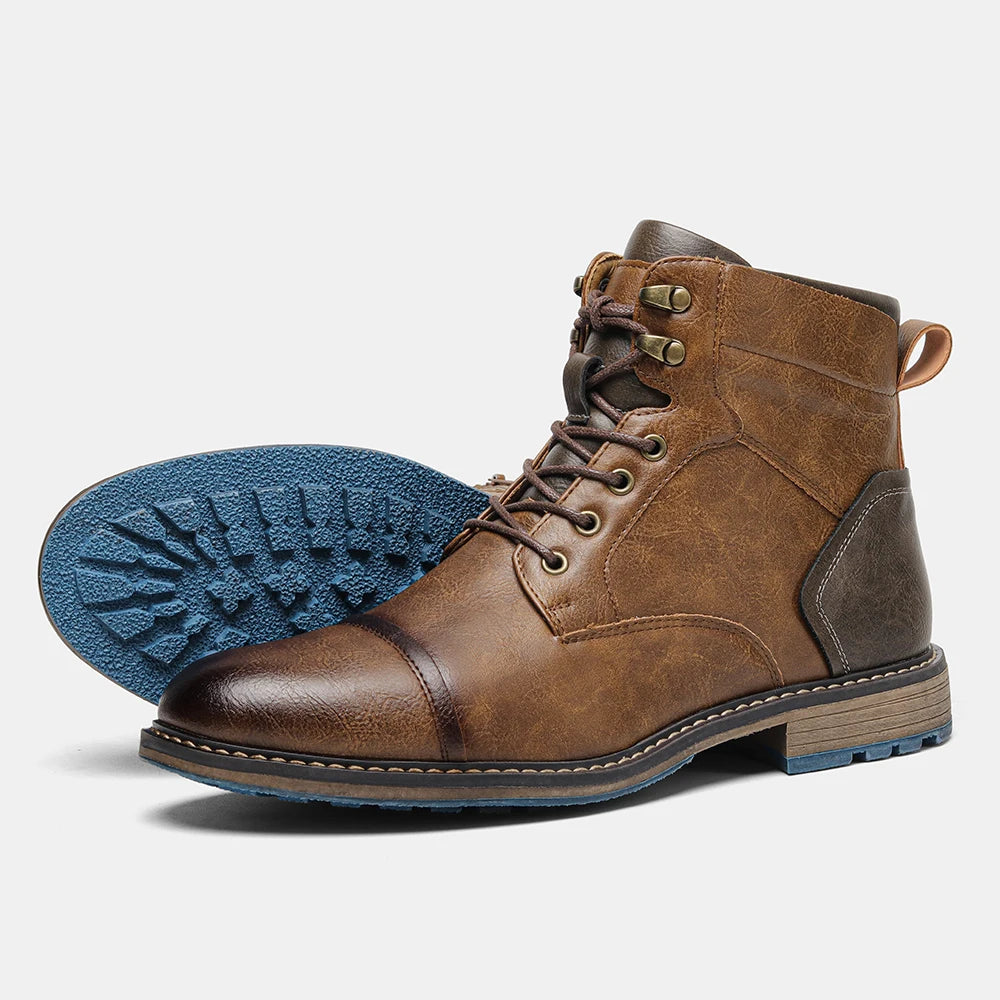 Men's Lace-Up Ankle Boots