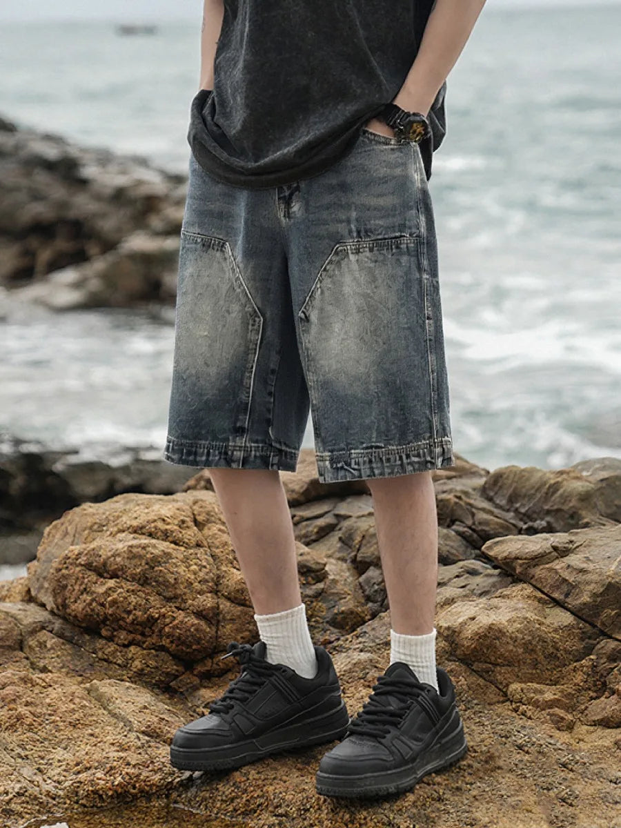 High Street Denim Shorts