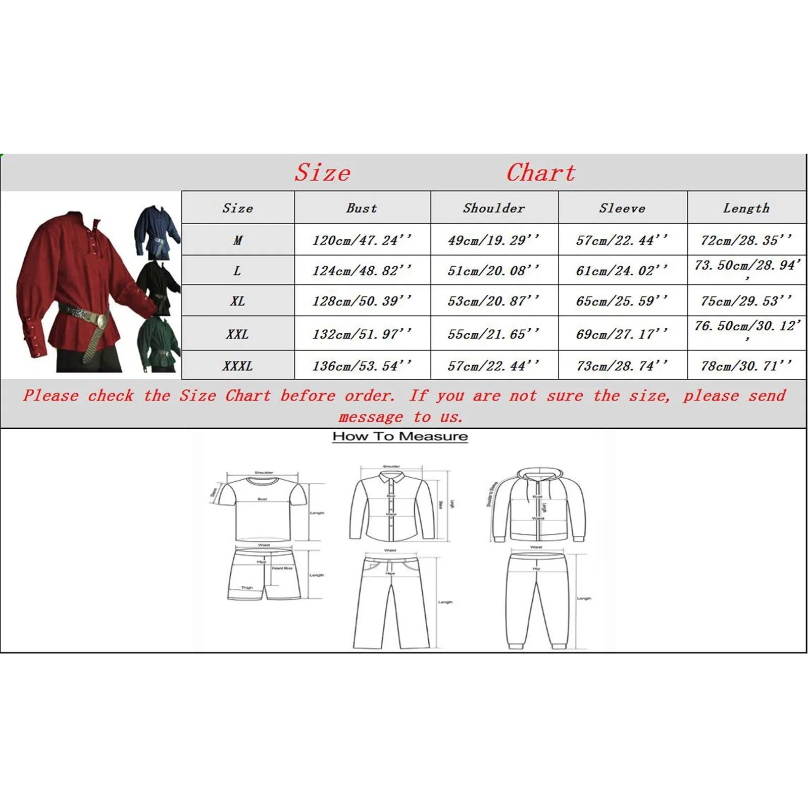 Medieval Pirate Tunic