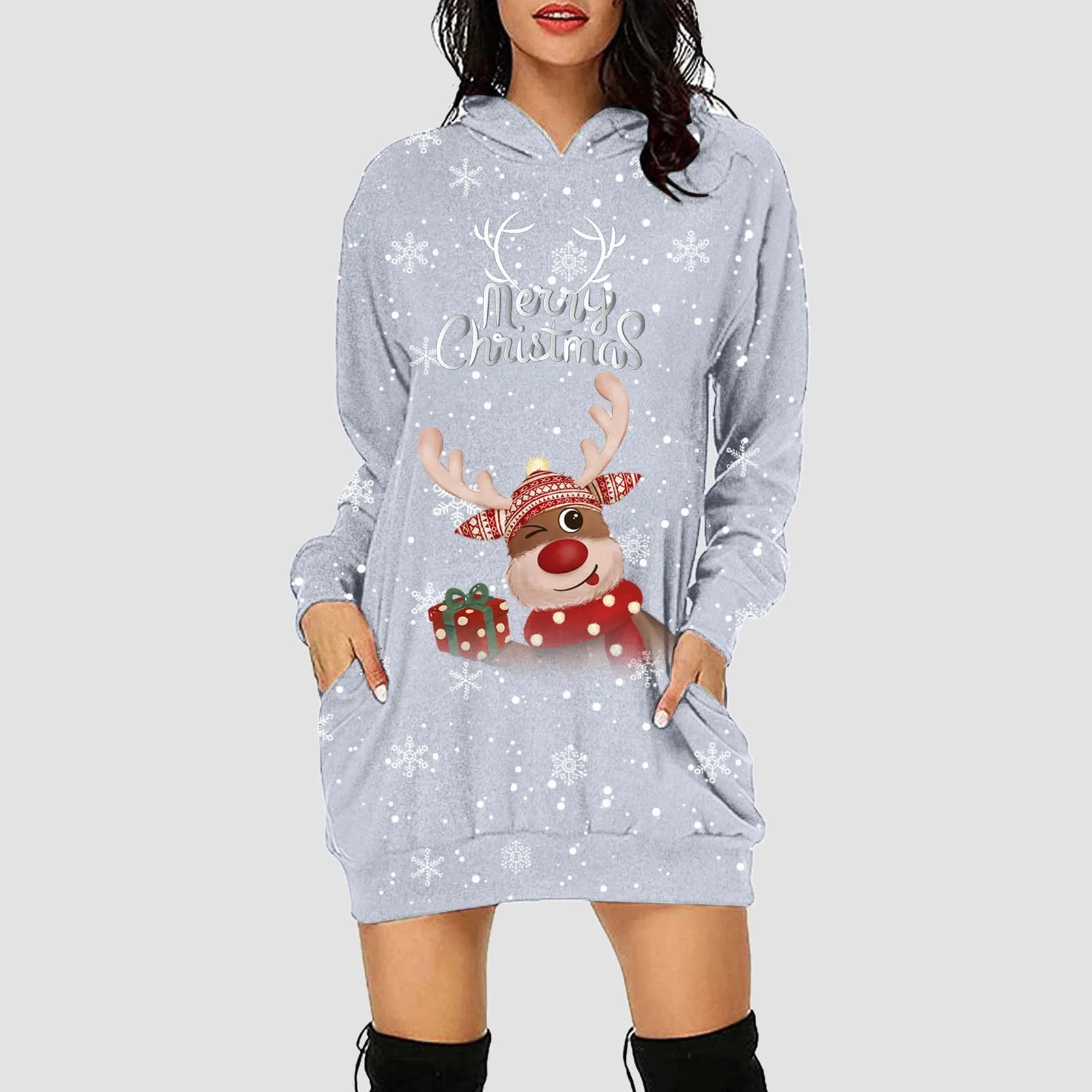 Christmas Sweater Dress