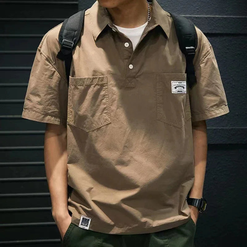 Men's Summer Pocket Shirt