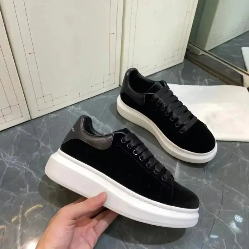White Platform Sneakers