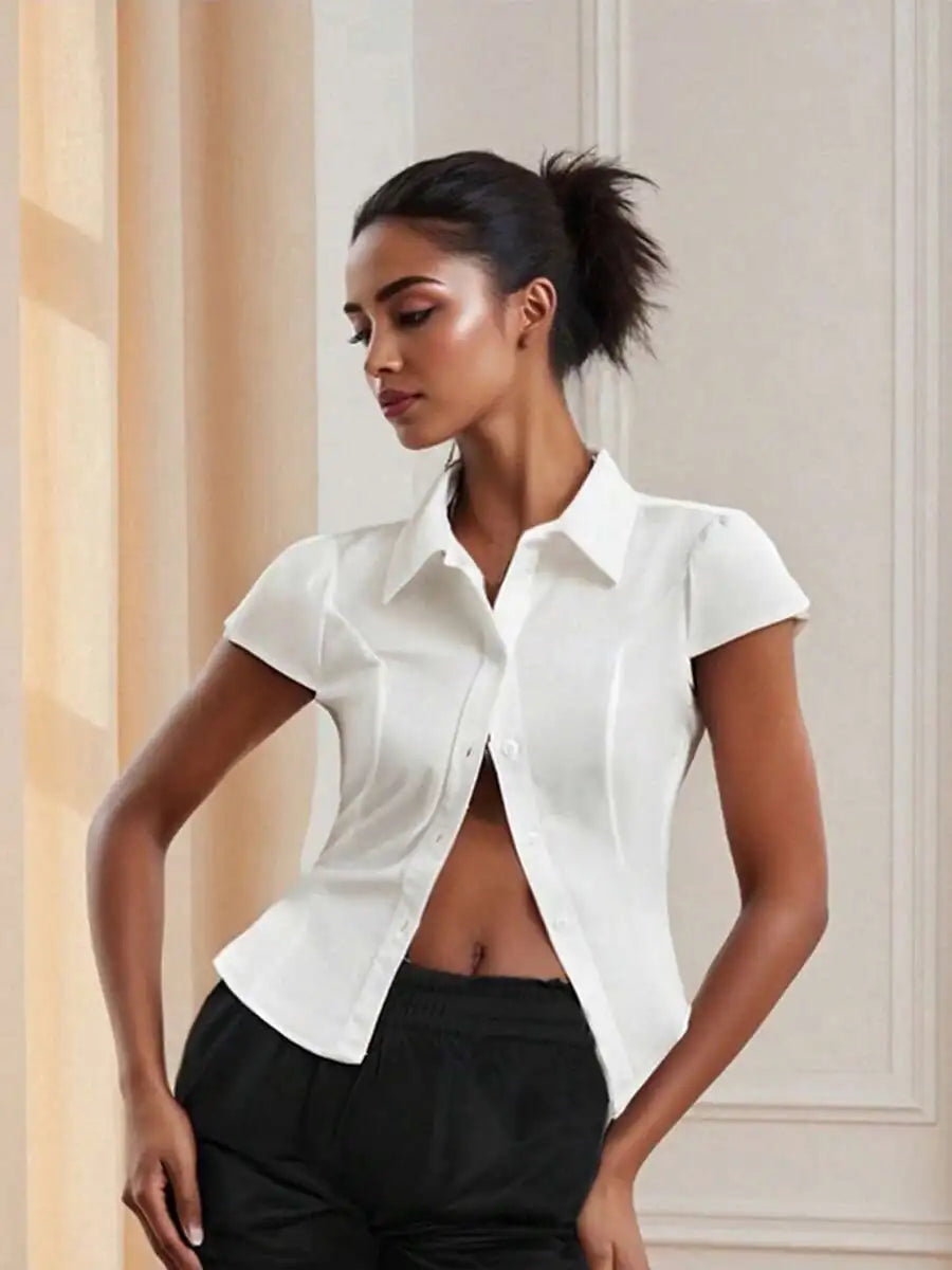 Women's Fit Button Down Shirt