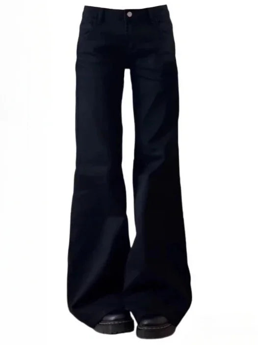 Men Baggy Black Jeans