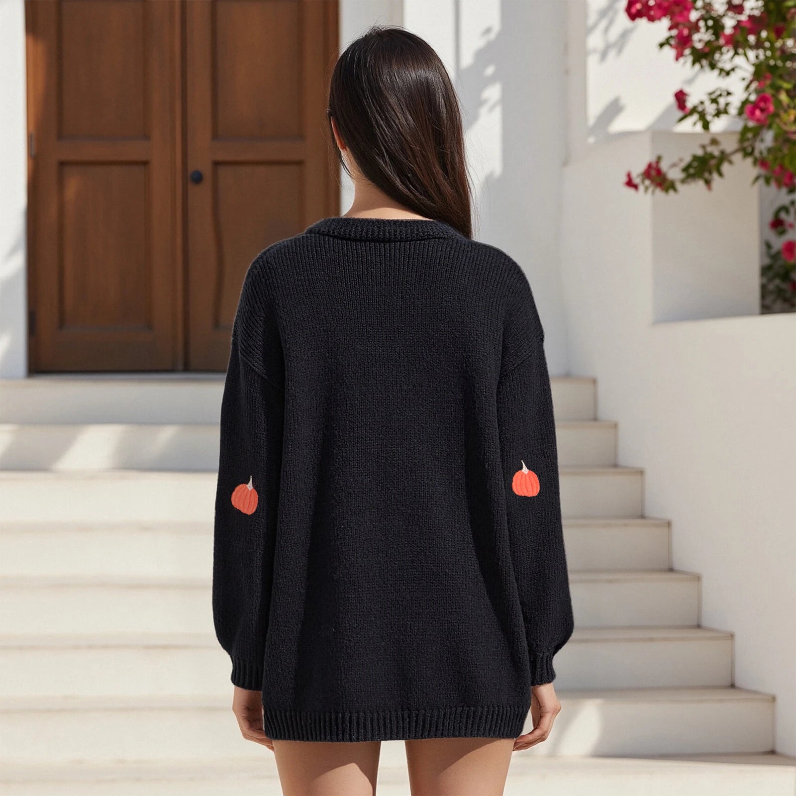 Belted Cable Knit Dress