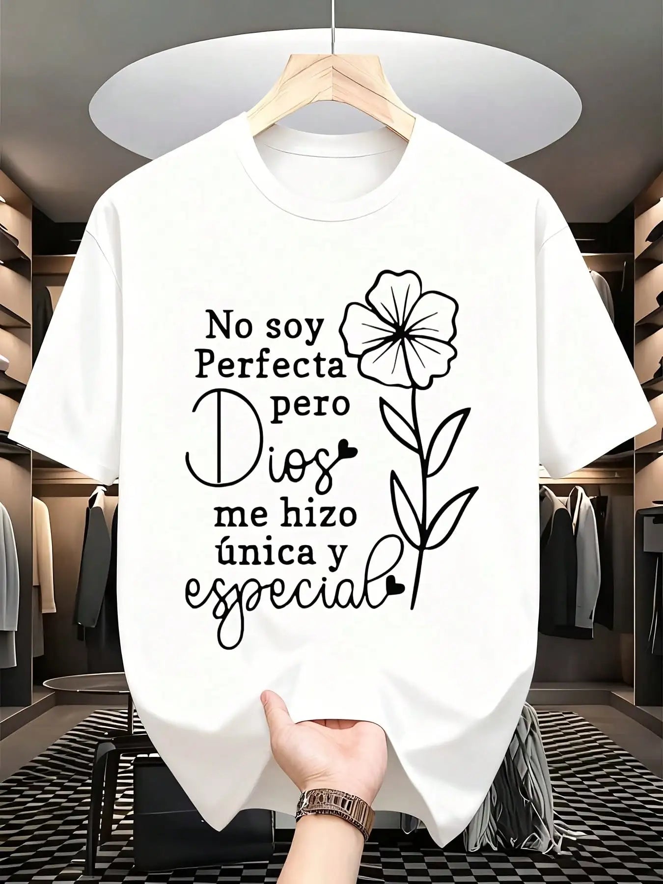 Unique & Special Floral Graphic T-Shirt