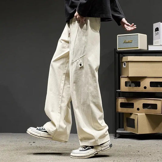 American Workwear Men's Relaxed Straight Casual Pants