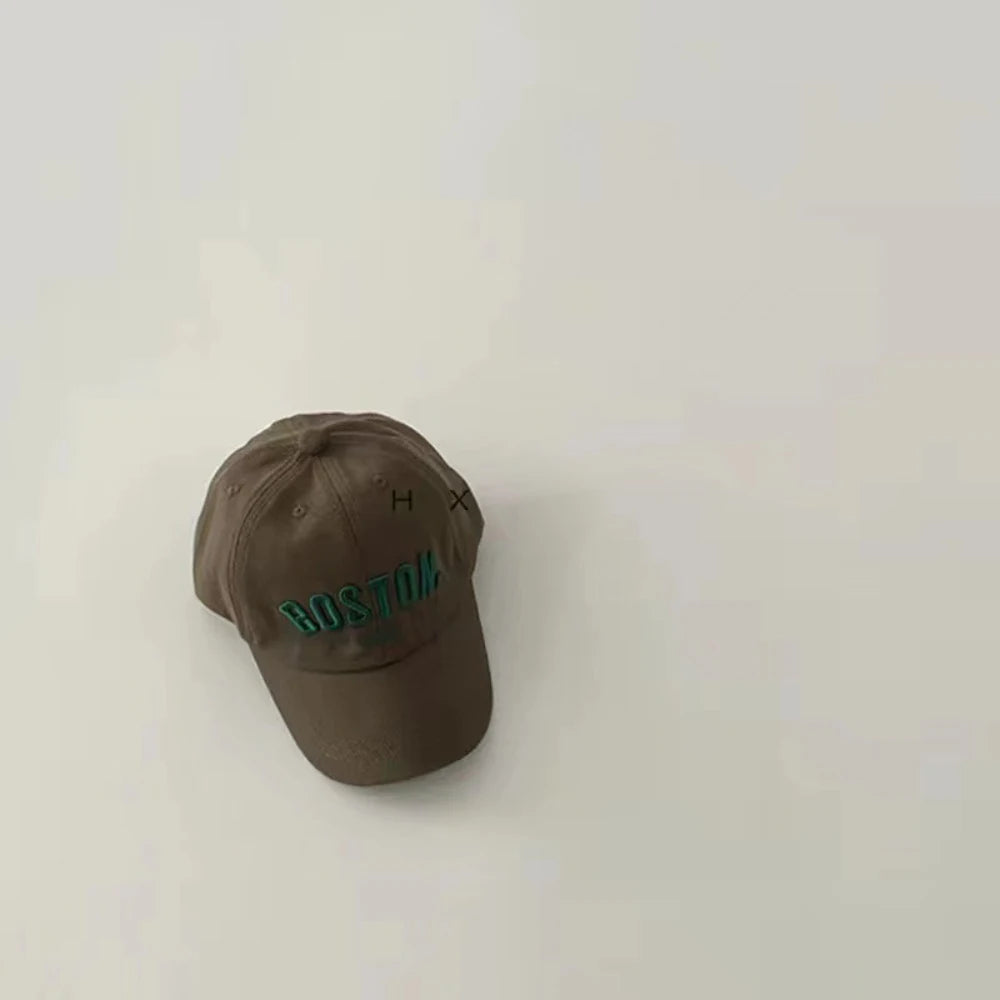 Kids Letter Baseball Cap