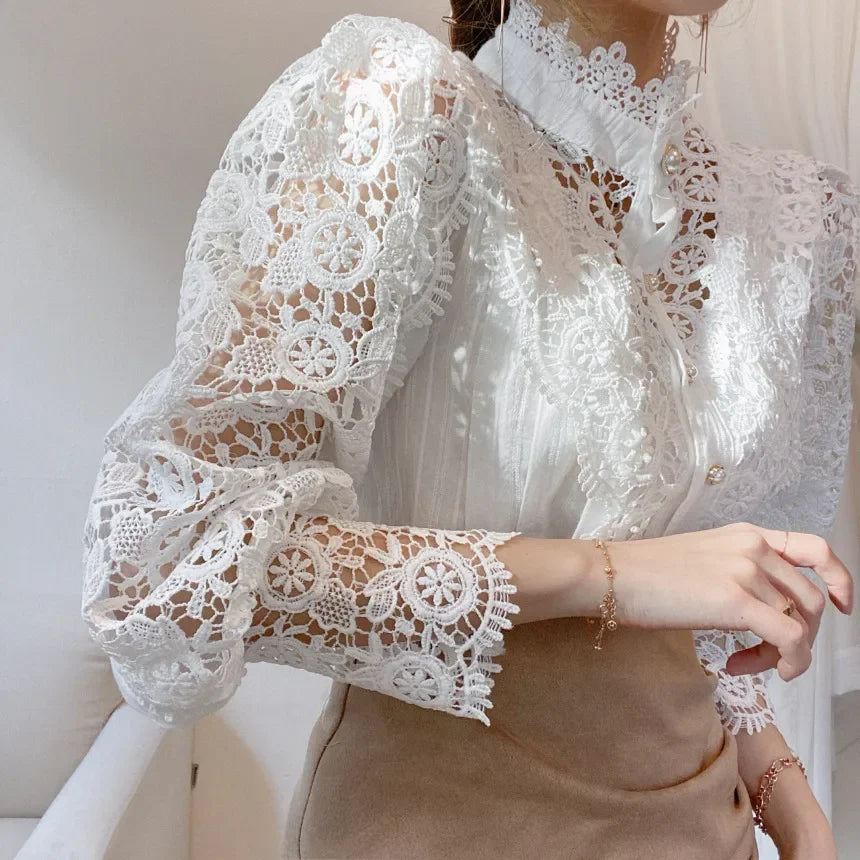 Lace Blouse Top