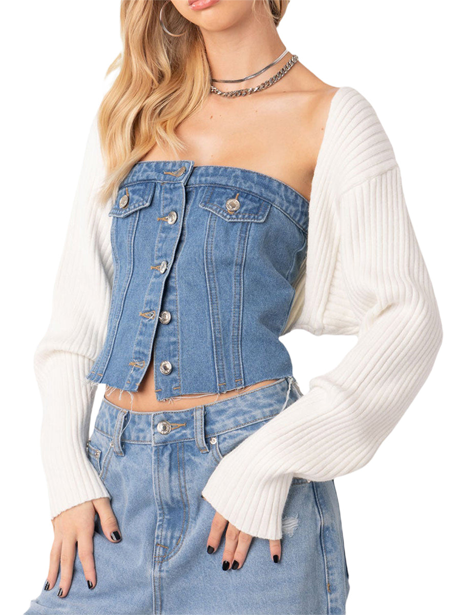 Women’s Knit Open Shrug