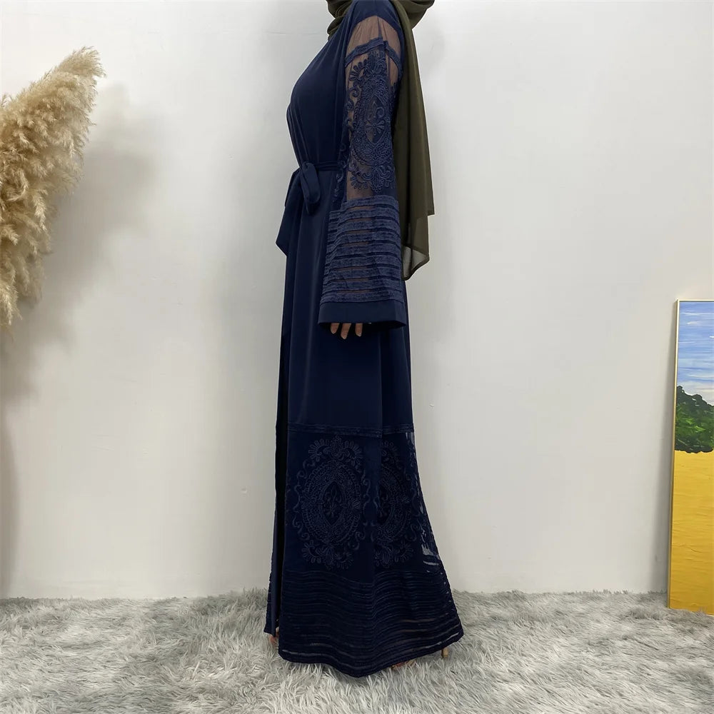 Women’s Gold Rhinestone Abaya