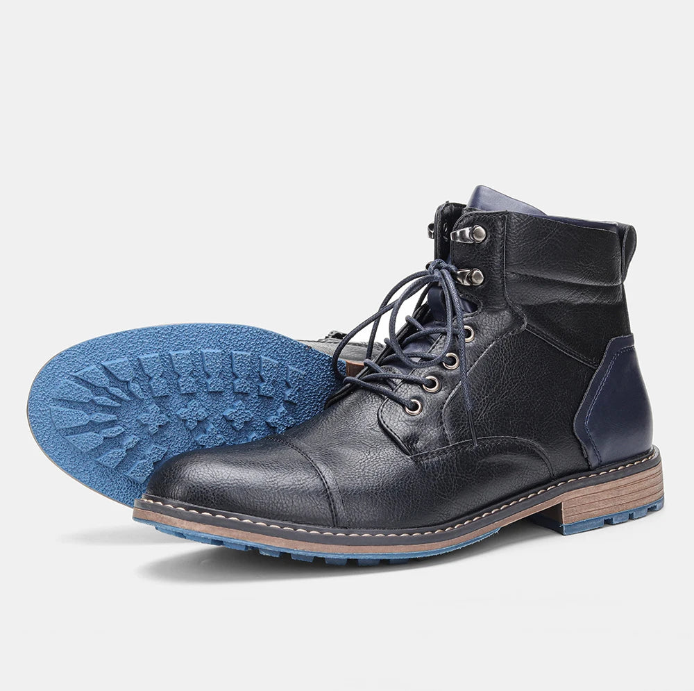 Men's Lace-Up Ankle Boots