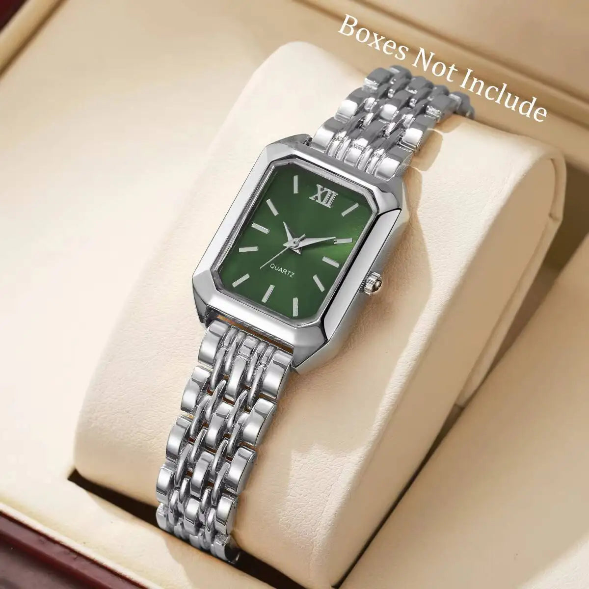 Elegant Rectangle Women’s Quartz Watch