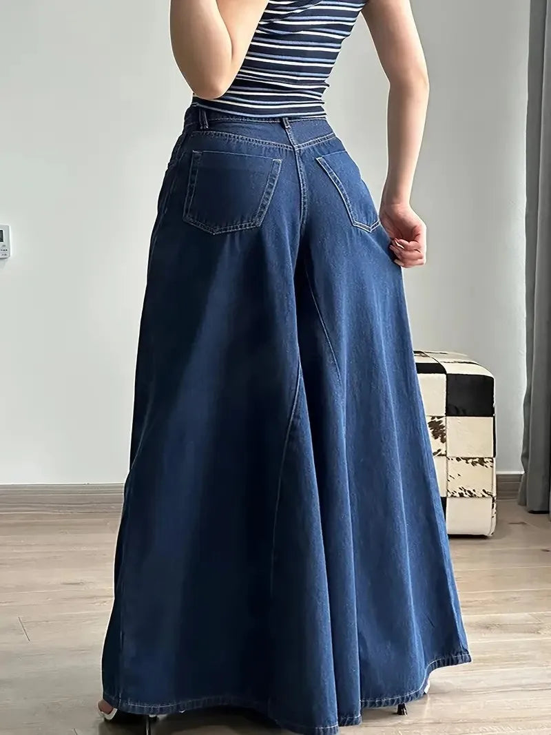Wide-Leg Jeans