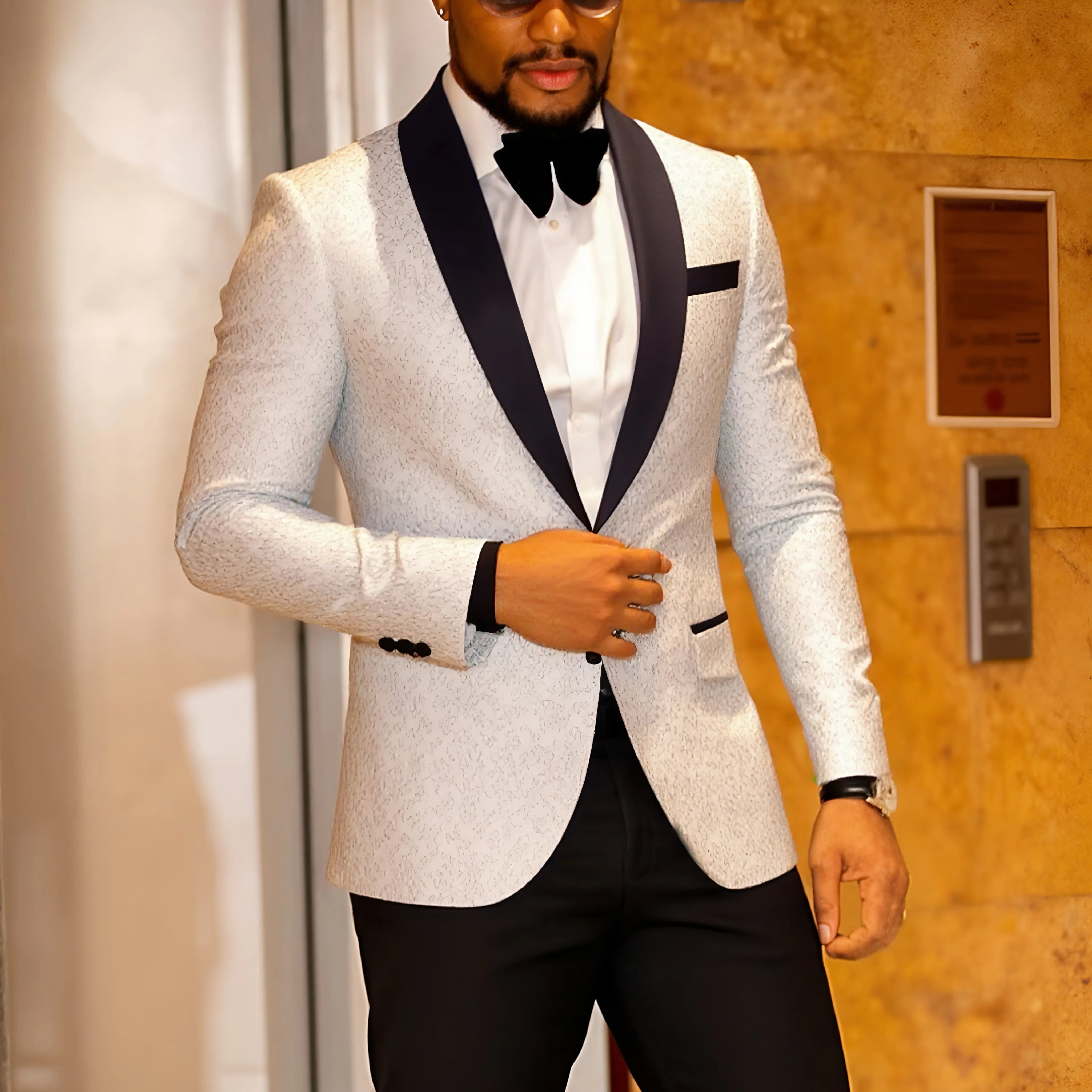 Men's Paisley Blazer