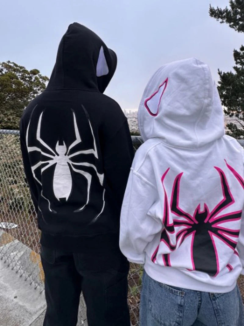 Graphic Zip Up Hoodie