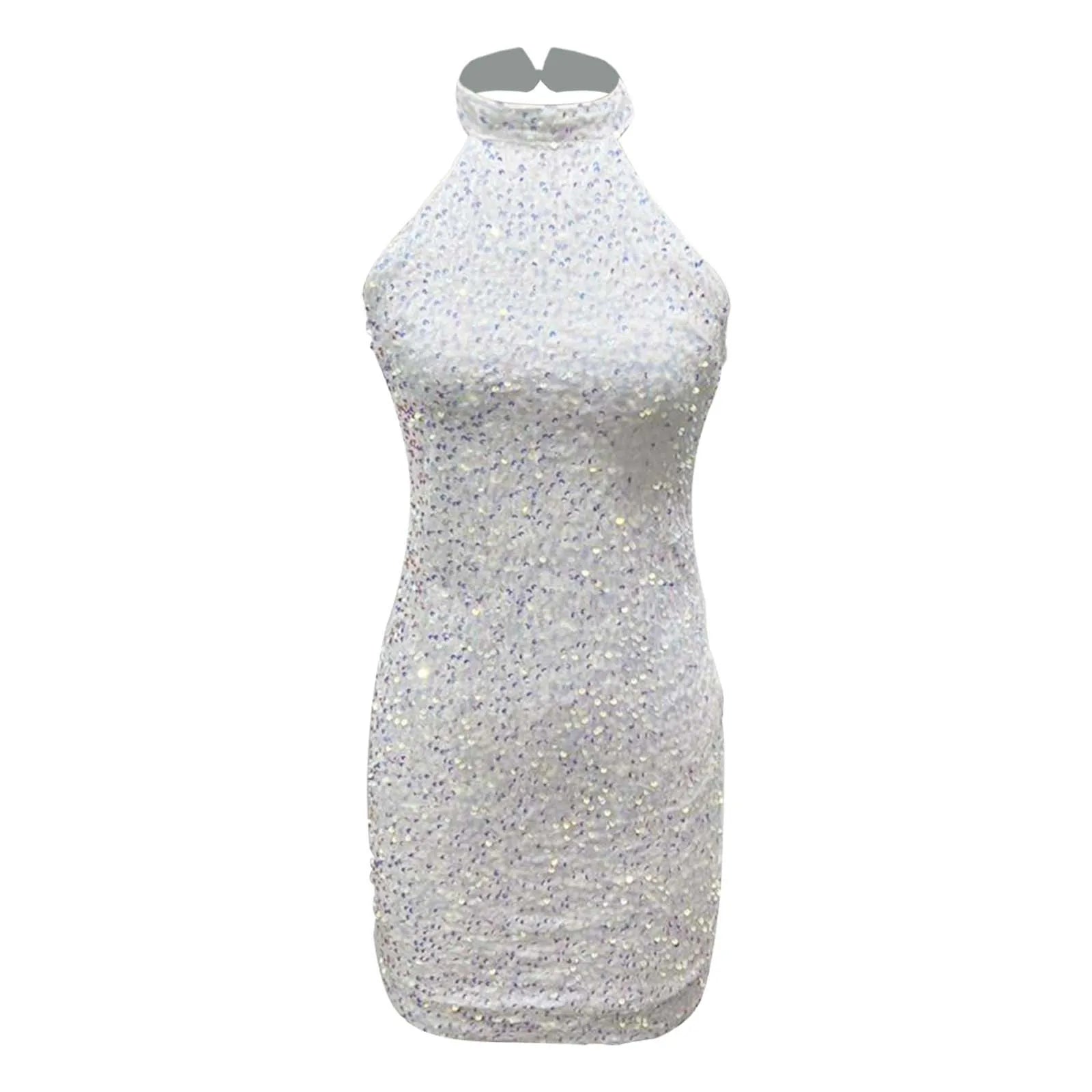 Glitter Bodycon Gown