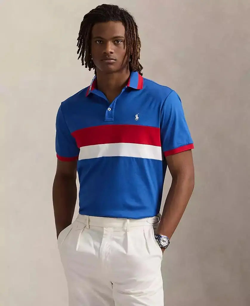 Striped Cotton Polo