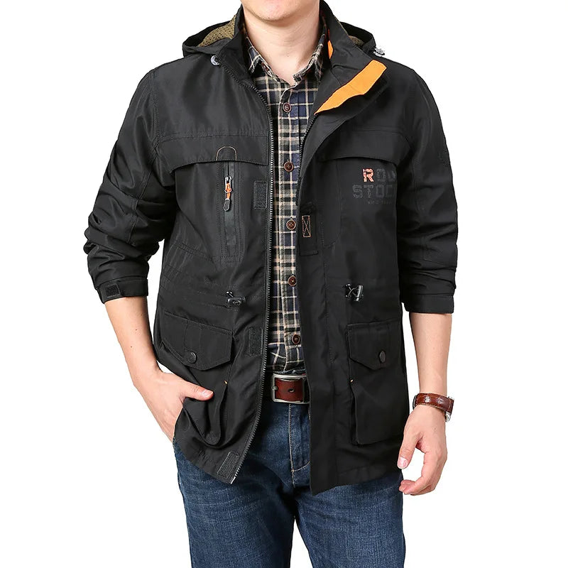 Men’s Casual Hooded Jacket