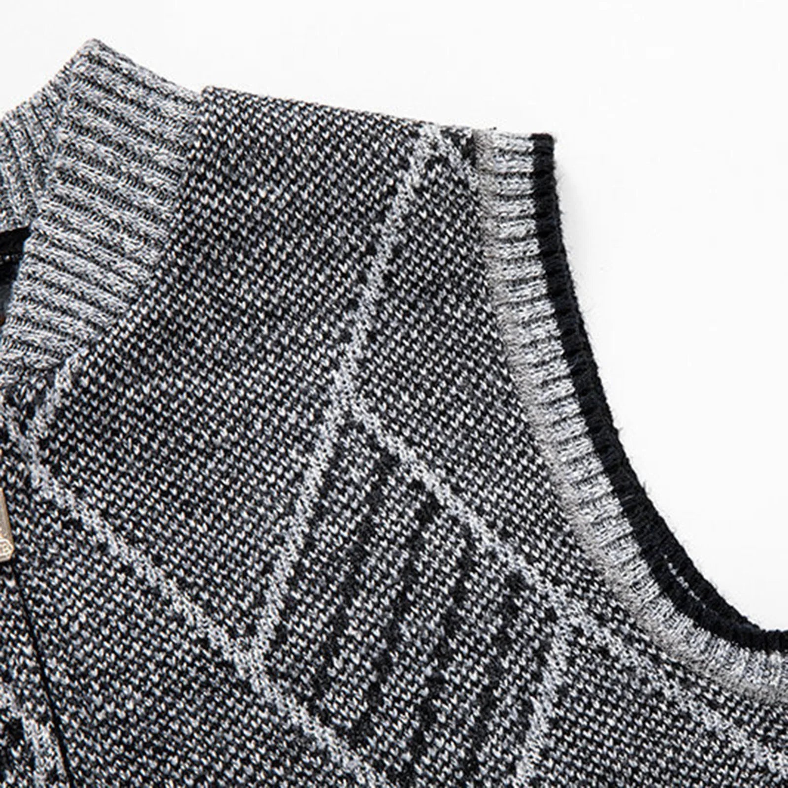 Men's Velvet Cardigan Vest