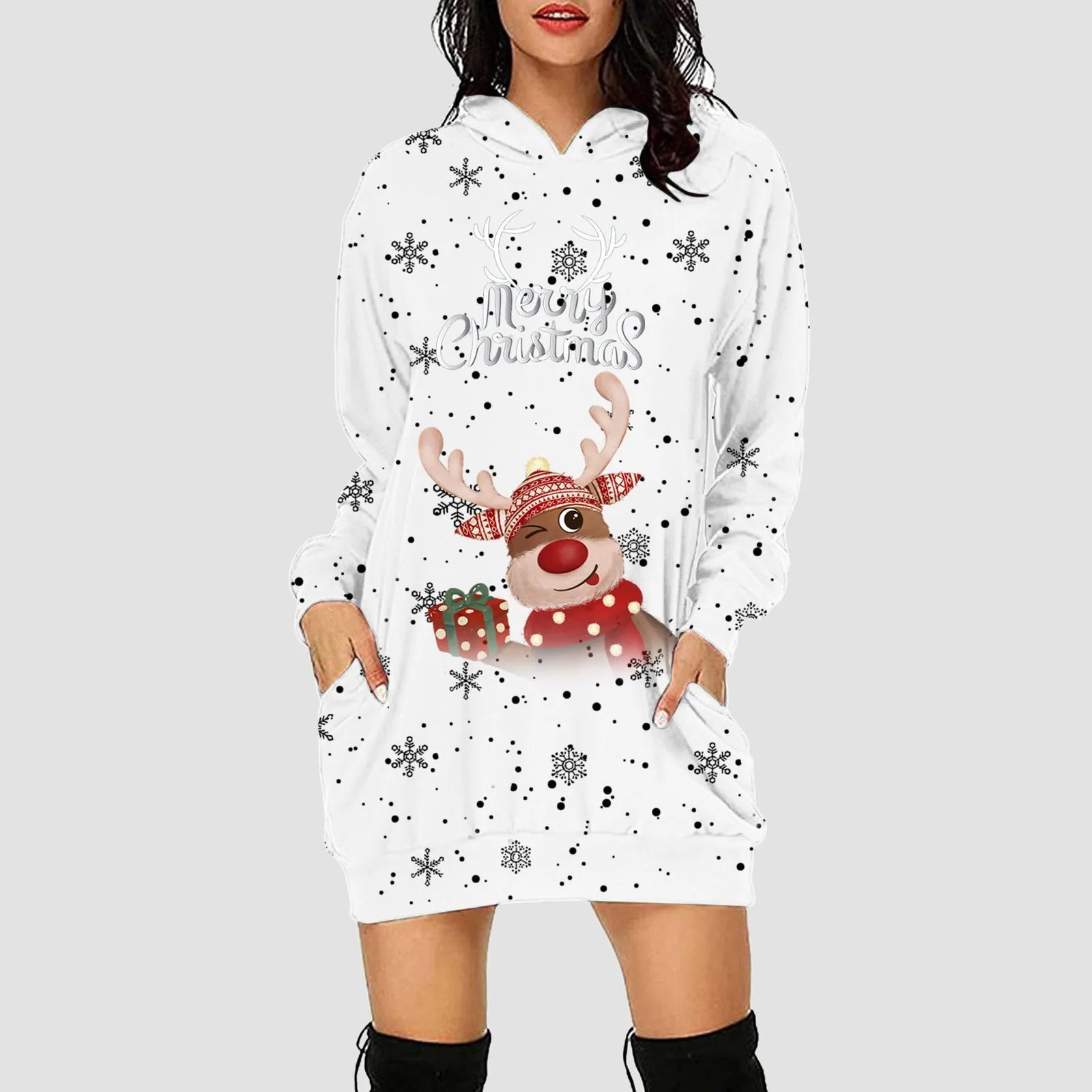Christmas Sweater Dress