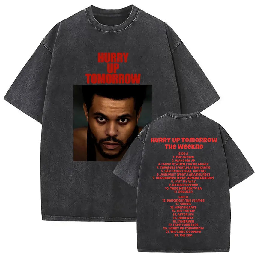 T Shirt Men Streetwear Cotton