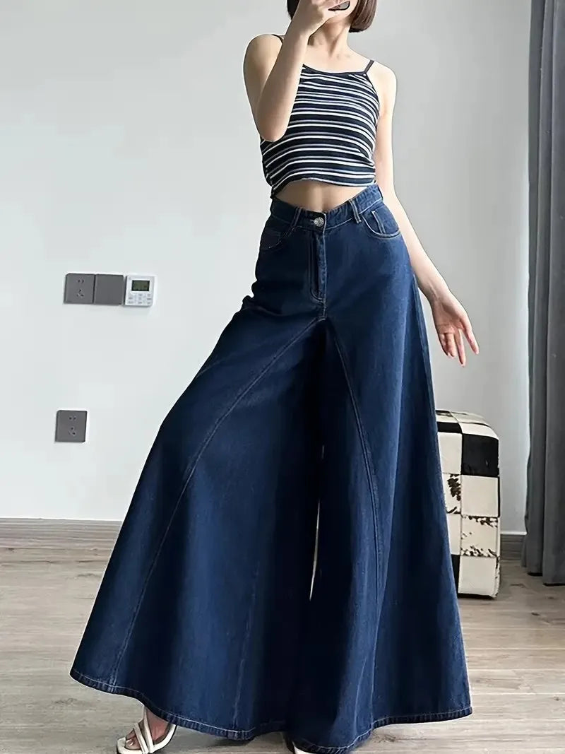 Wide-Leg Jeans