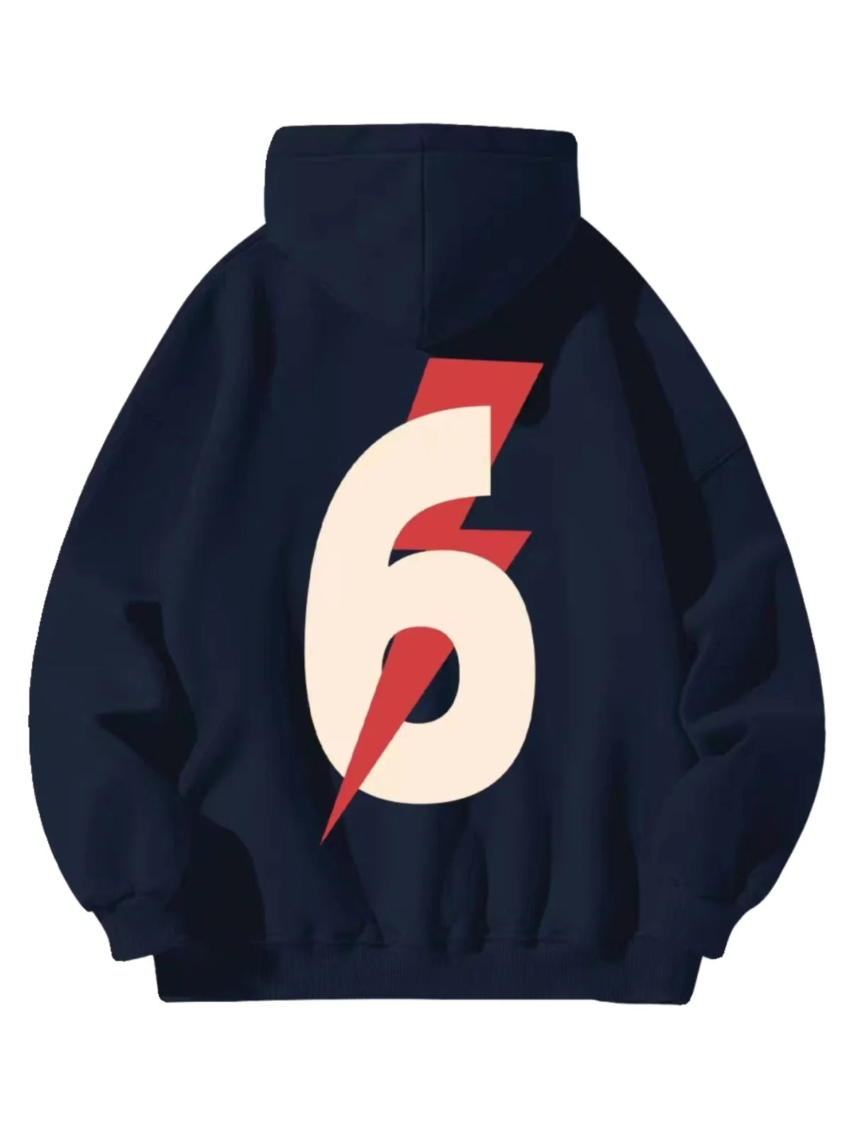 Lightning Print Hoodie