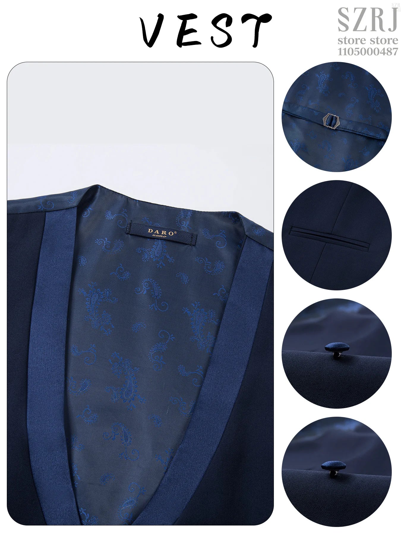 Three Piece Suit Set