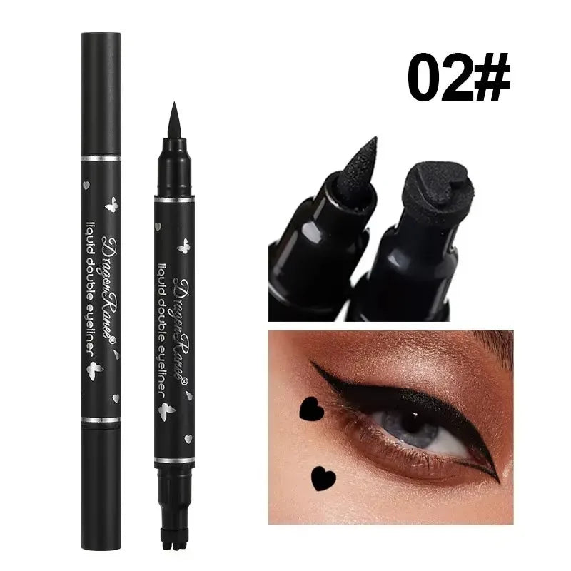 2-in-1 Waterproof Liquid & Pencil Eyeliner Pen