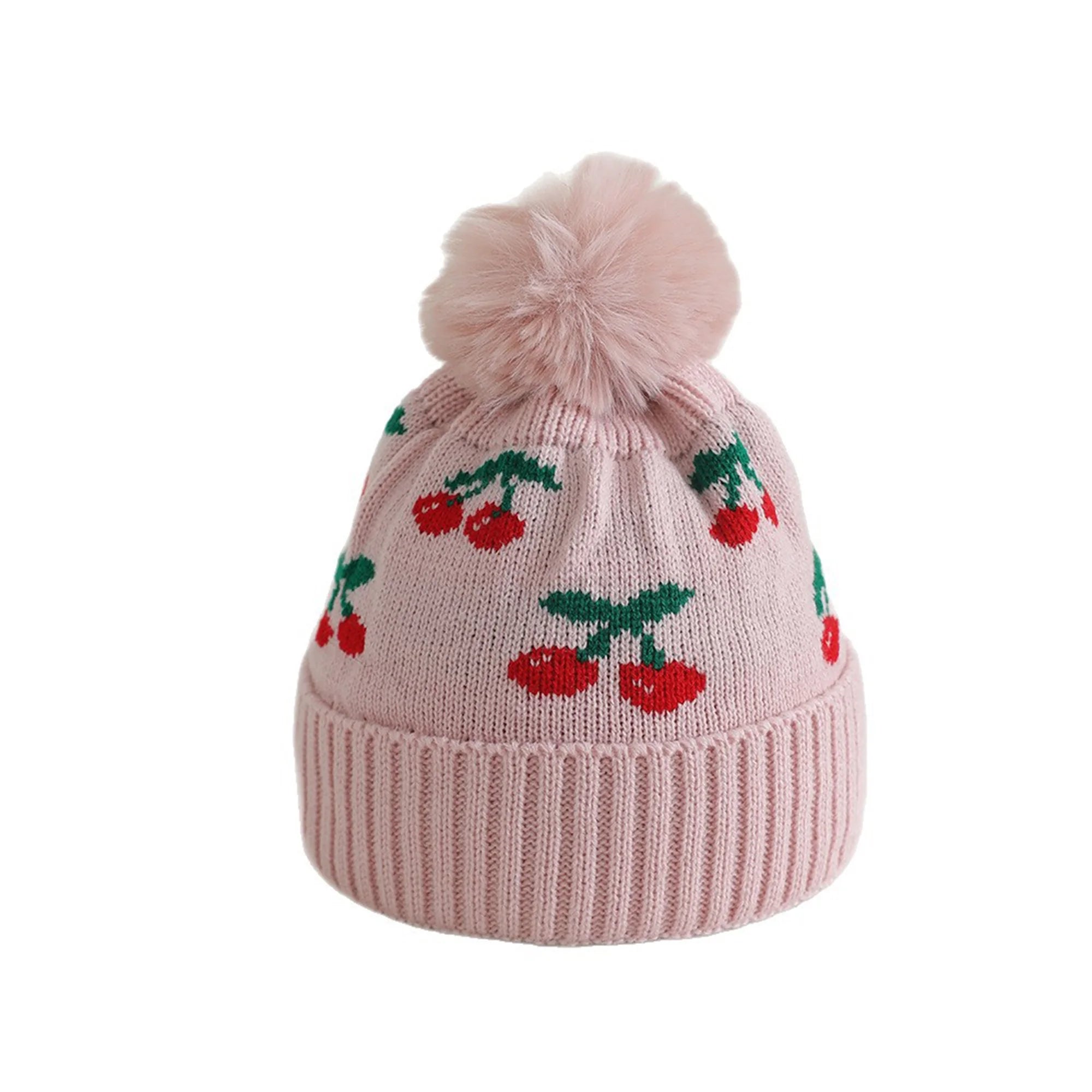 Strawberry Knitted Beanie