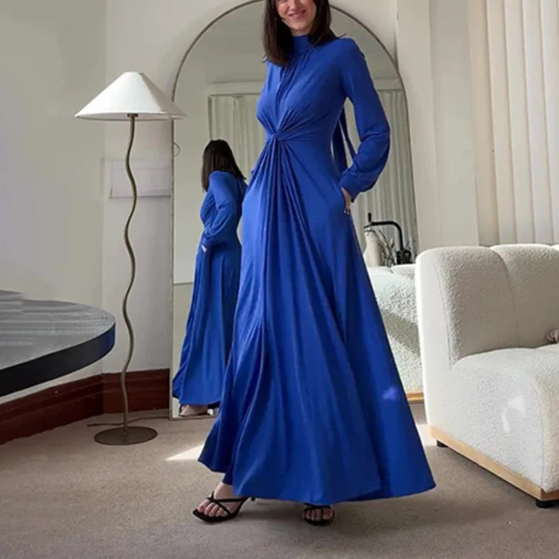 Women’s Folded Abaya Party Dress