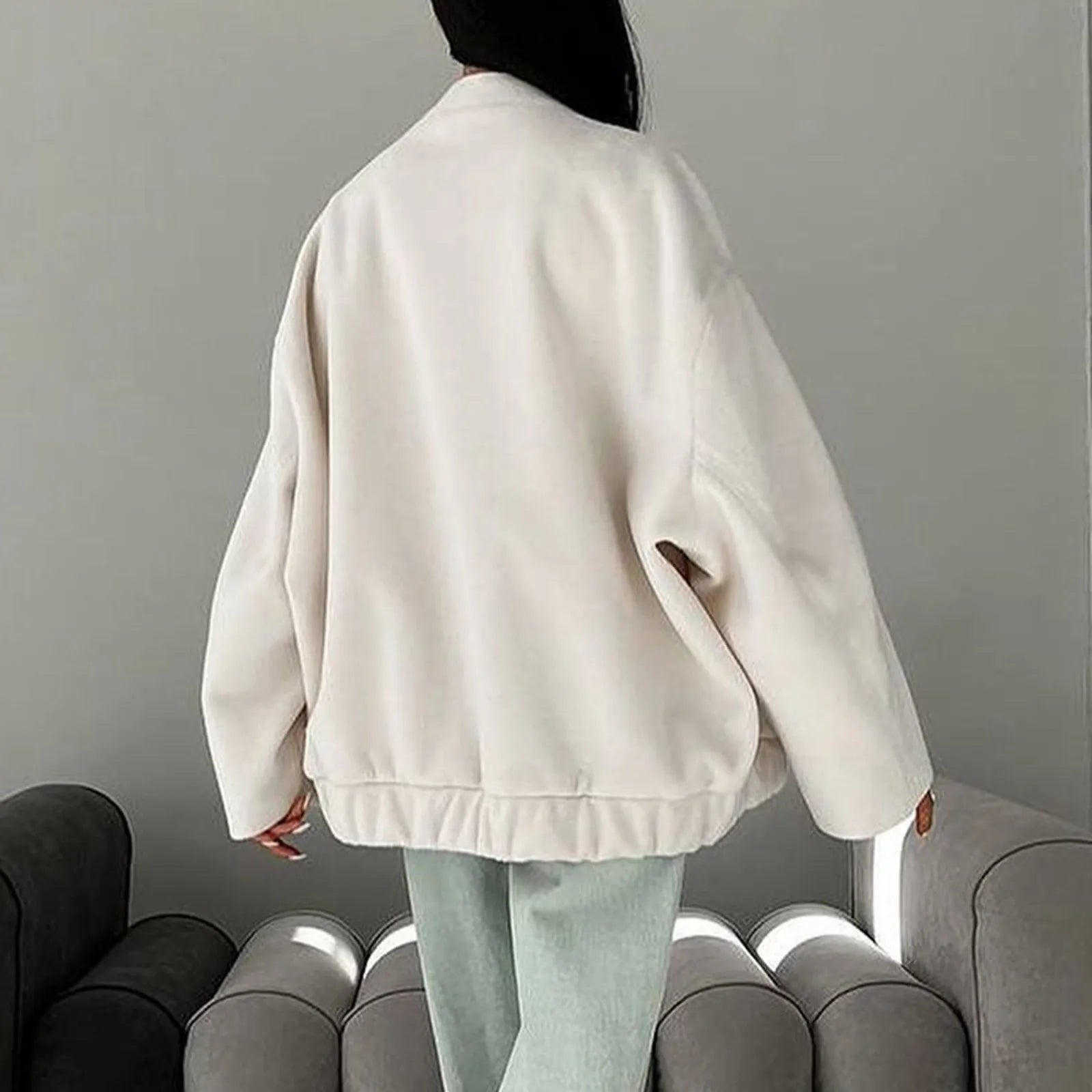 Women's Oversized Bomber