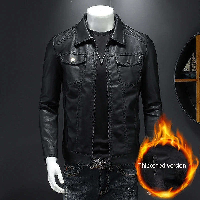 Men’s PU Leather Jacket