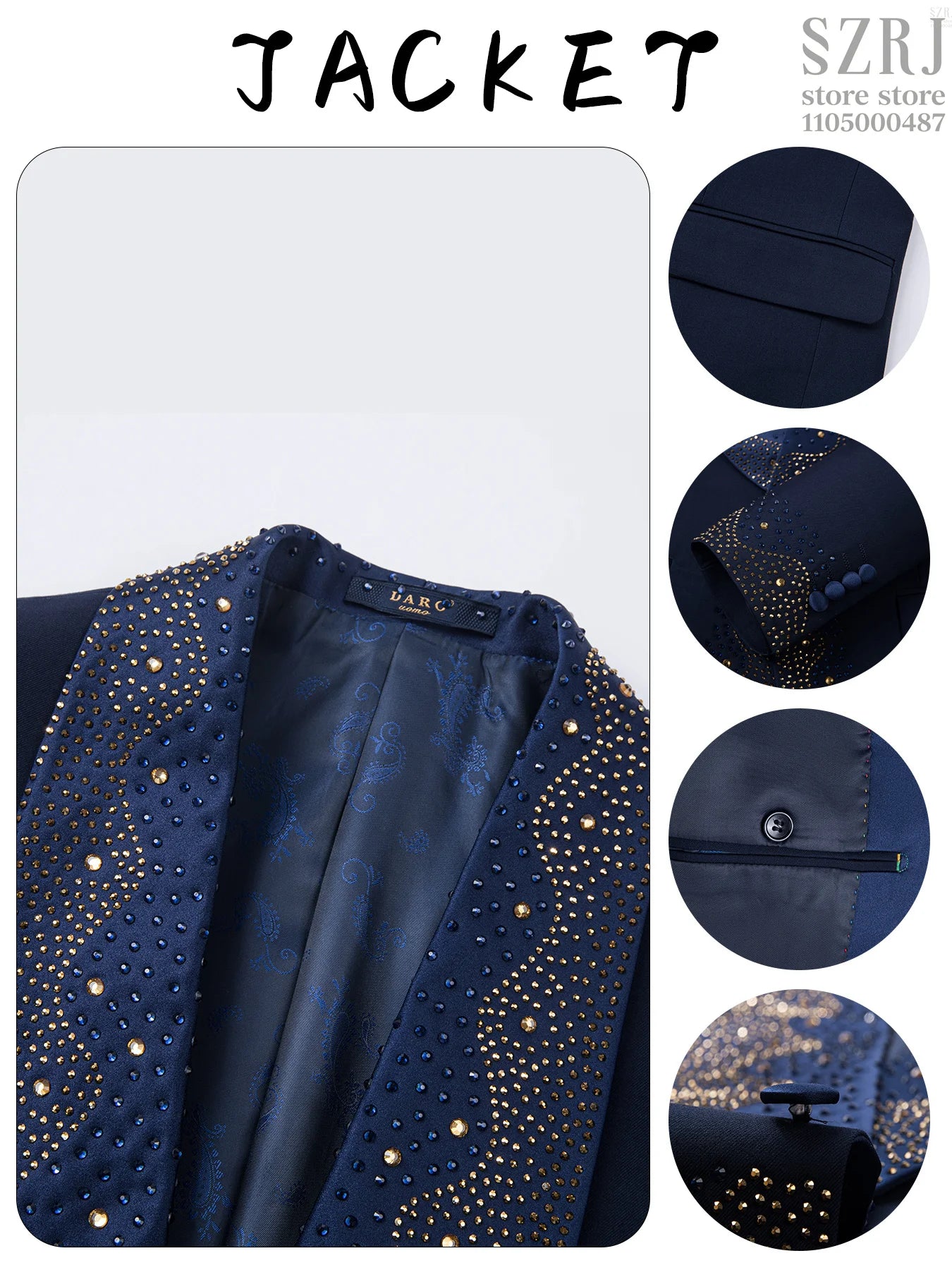 Three Piece Suit Set