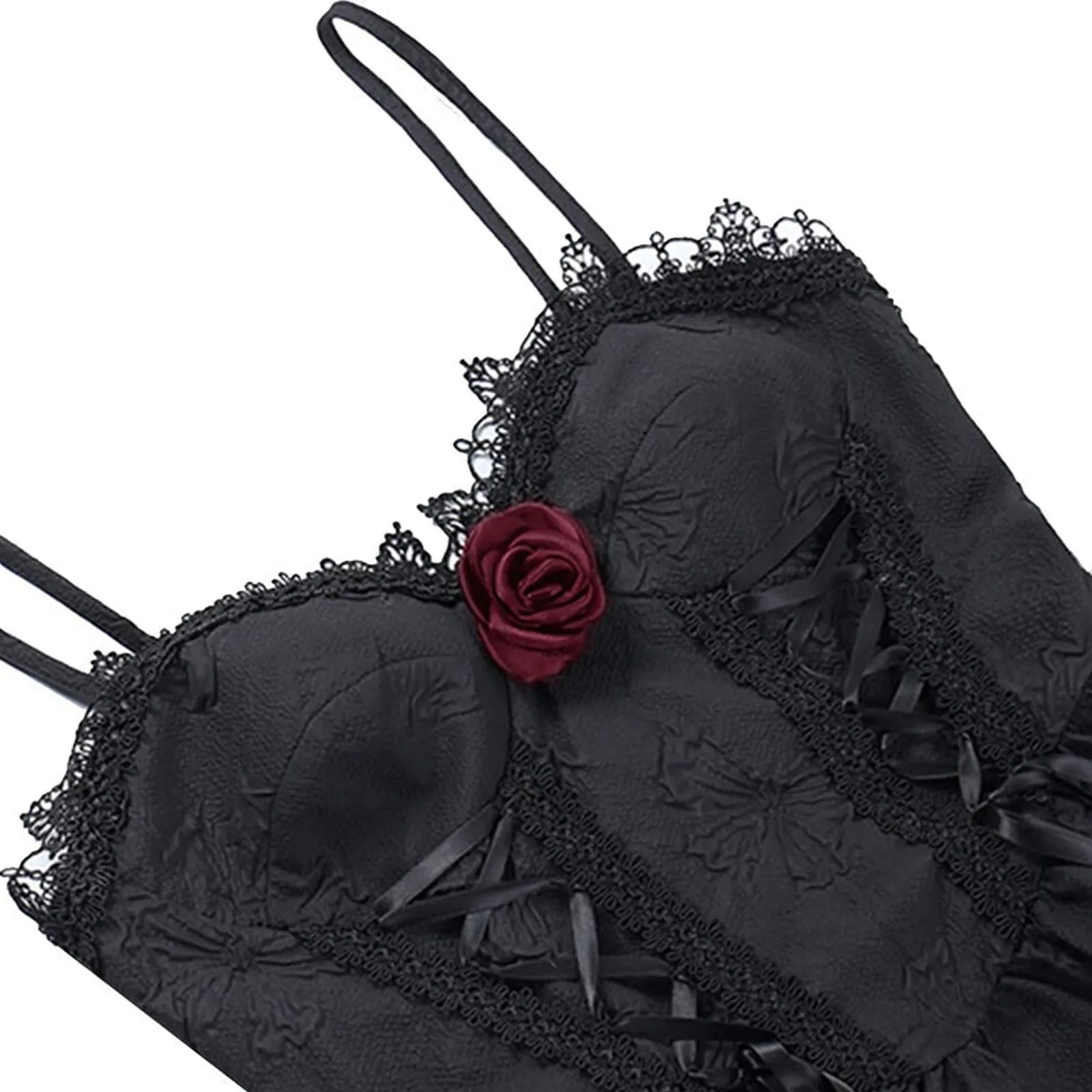 Gothic Plaid Mini Dress