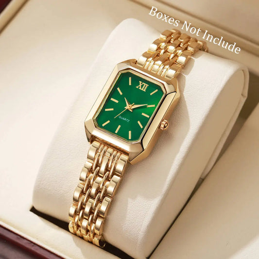 Elegant Rectangle Women’s Quartz Watch