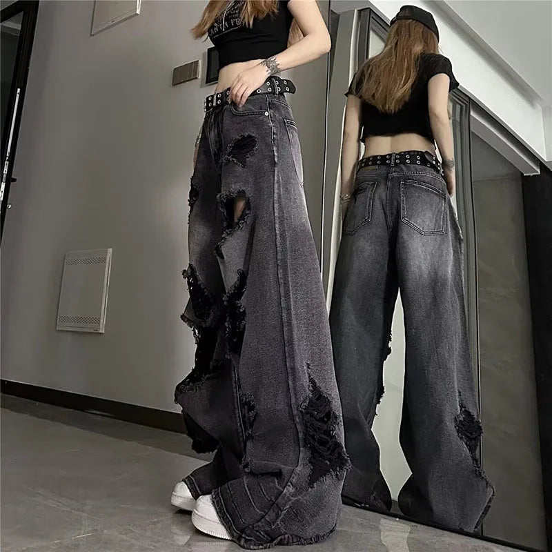 Women's Vintage Black Jeans