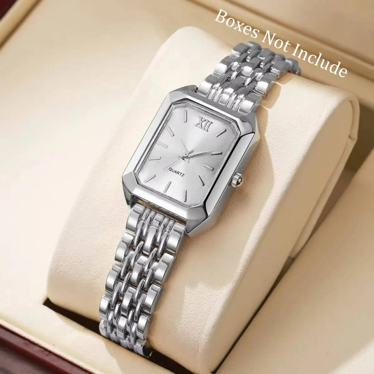 Elegant Rectangle Women’s Quartz Watch