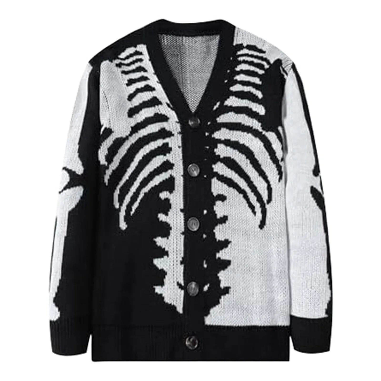 Halloween Jacquard Cardigan