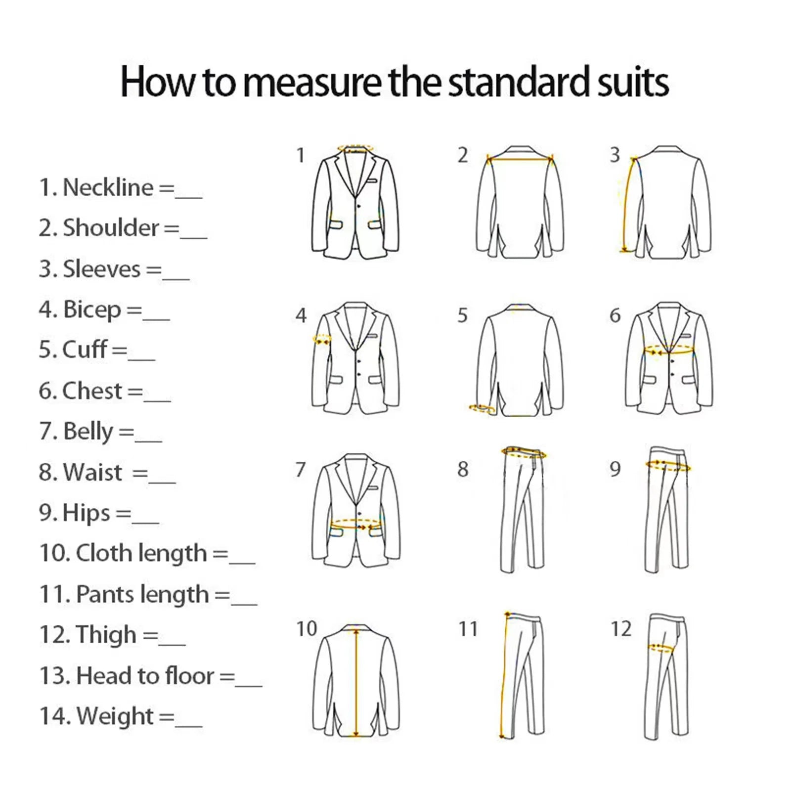 Navy Blue Men’s Suit