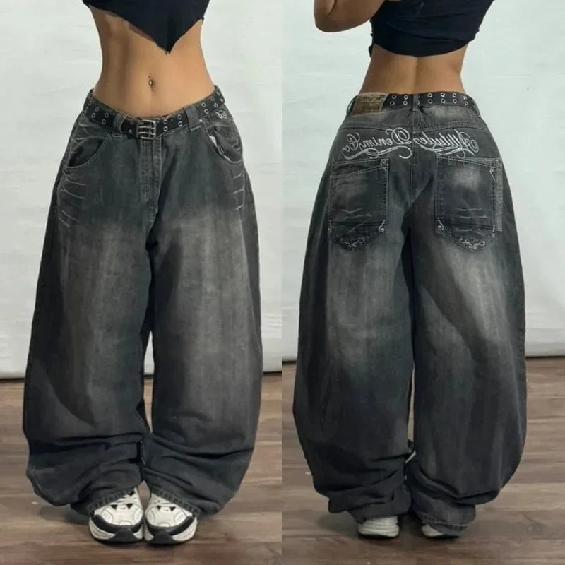 High Waist Wide Jeans