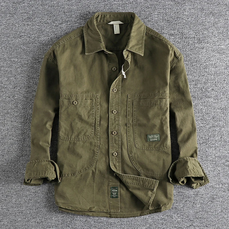 Men’s Tough Guy Heavyweight Washed Work Shirt